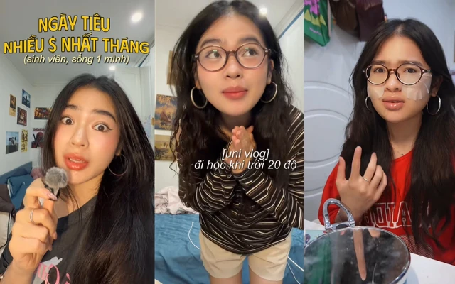 "Nàng thơ" sống một mình trong phòng trọ 3,8 triệu ở Hà Nội, nổi tiếng với loạt vlogs "dậy từ 1h sáng để học bài" "Nàng thơ" sống một mình trong phòng trọ 3,8 triệu ở Hà Nội, nổi tiếng với loạt vlogs "dậy từ 1h sáng để học bài"