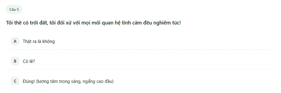 "Test tính cách SBTI" là gì mà gây xôn xao? Tại sao lại viral? "Test tính cách SBTI" là gì mà gây xôn xao? Tại sao lại viral?