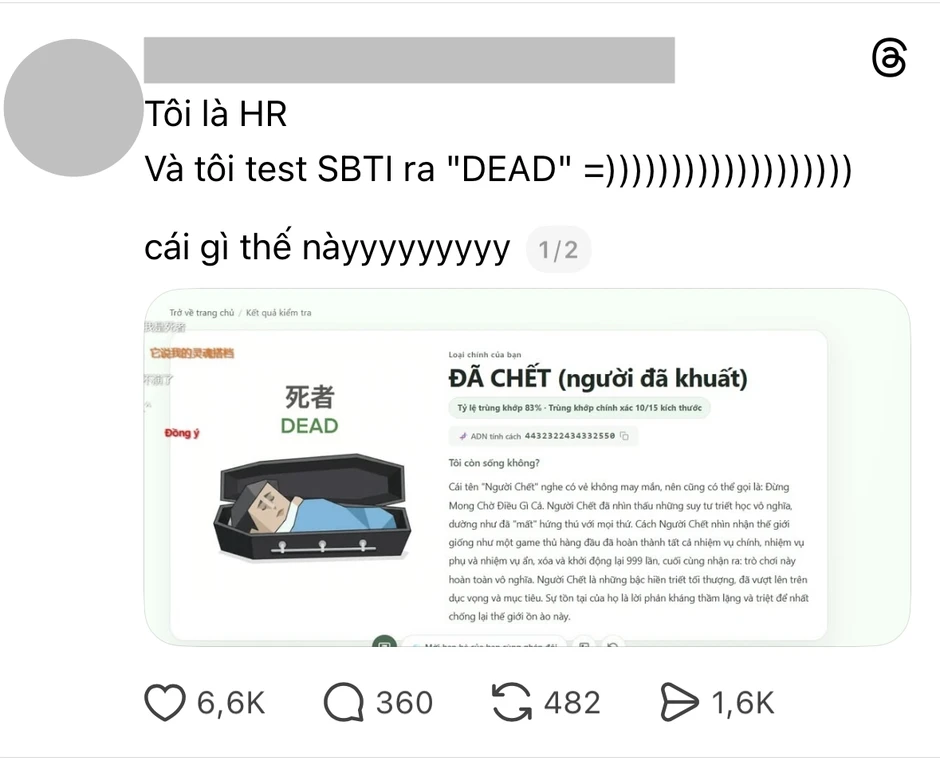 "Test tính cách SBTI" là gì mà gây xôn xao? Tại sao lại viral? "Test tính cách SBTI" là gì mà gây xôn xao? Tại sao lại viral?