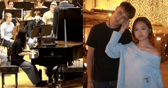"Thần đồng" piano gốc Hà Nội nổi tiếng từ năm 4 tuổi đứng sau series "dạy bạn trai Tây nói tiếng Việt" gây sốt