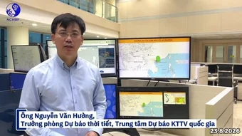 [Video] Chuyên gia lý giải về đường đi dị thường của bão số 4