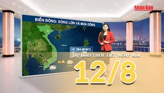 [Video] Dự báo thời tiết đêm nay và ngày mai ngày 12/8/2026: Nắng nóng gia tăng ở Bắc Bộ và Trung Bộ, mưa dông giảm ở phía Nam
