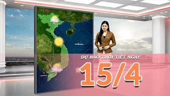 [Video] Dự báo thời tiết ngày 15/4/2026: Trung Bộ tiếp tục nắng nóng, Bắc Bộ cường độ nắng giảm dần