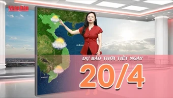 [Video] Dự báo thời tiết ngày 20/4/2026: Mưa dông giảm ở Bắc Bộ, Trung Bộ nắng trở lại