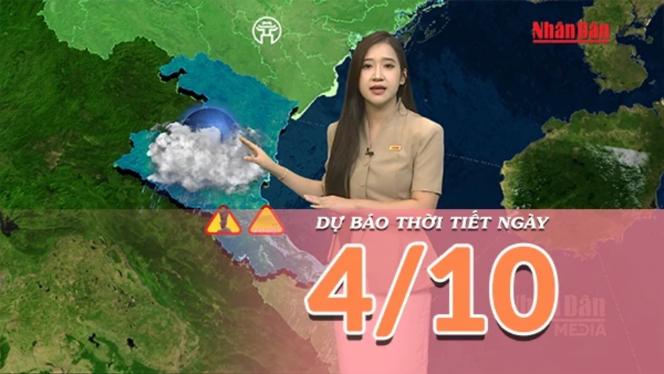 [Video] Dự báo thời tiết ngày 4/10/2026: Không khí lạnh tràn về miền Bắc từ tối nay