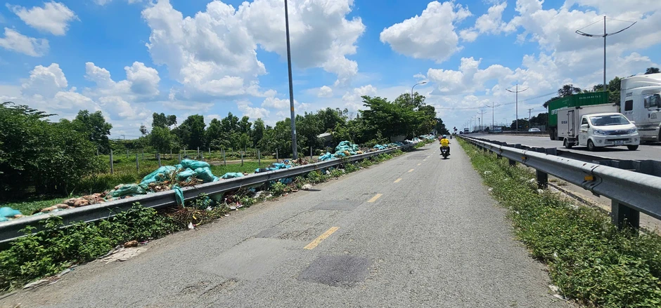 3 ngày thu gom hơn 60 tấn rác ở TP.HCM: Vỏ dừa chất đống dài cả trăm mét