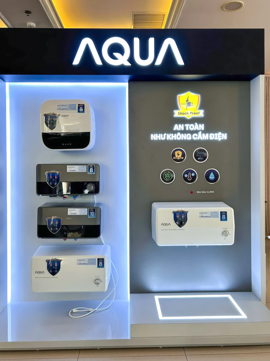 30 năm nội địa hóa công nghệ giúp AQUA giải "điểm nghẽn" trong phòng tắm gia đình Việt 30 năm nội địa hóa công nghệ giúp AQUA giải "điểm nghẽn" trong phòng tắm gia đình Việt