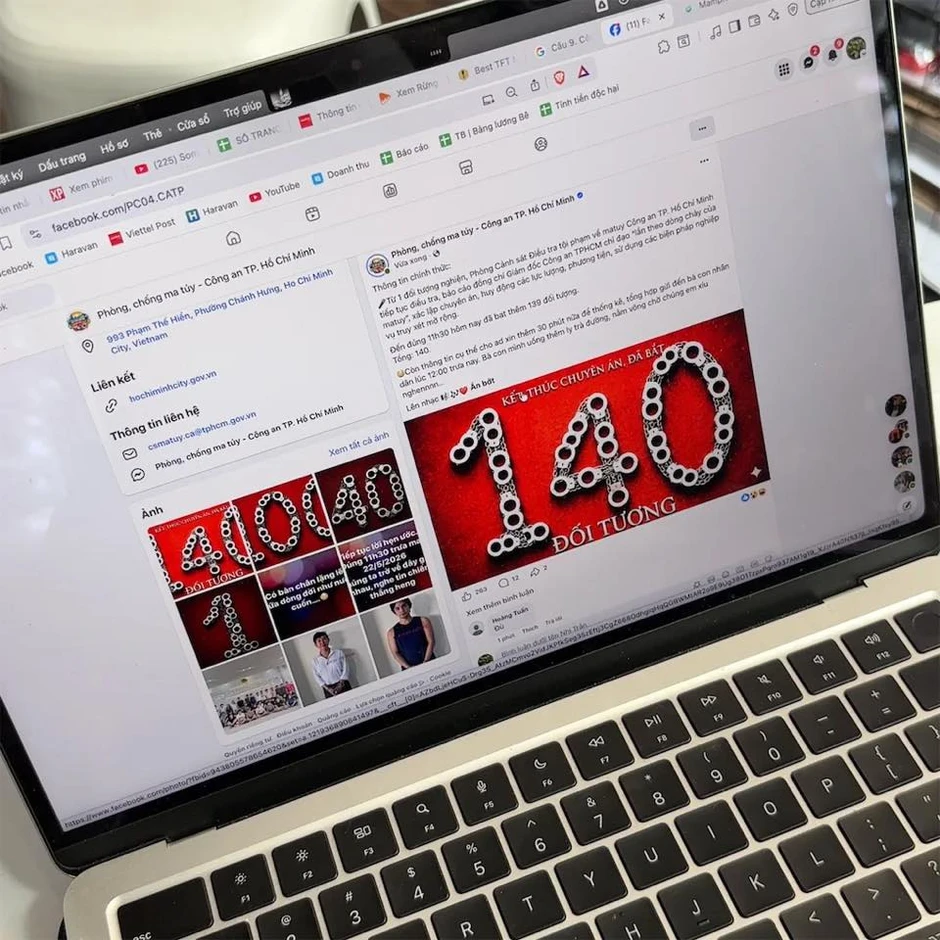 40.000 đang chờ dưới fanpage Phòng, chống ma túy - Công an TP. Hồ Chí Minh (PC04) 40.000 đang chờ dưới fanpage Phòng, chống ma túy - Công an TP. Hồ Chí Minh (PC04)