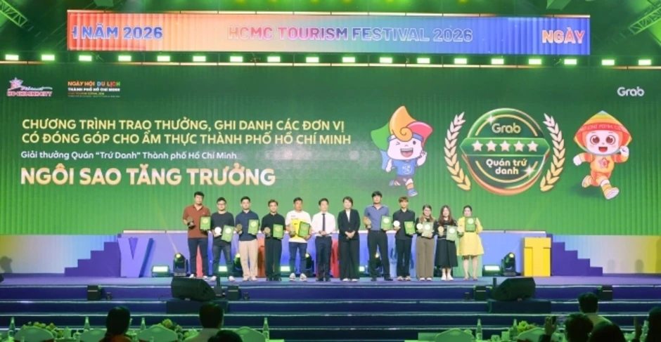60 quán ăn tại TP HCM được GrabFood trao giải 'trứ danh' 60 quán ăn tại TP HCM được GrabFood trao giải 'trứ danh'