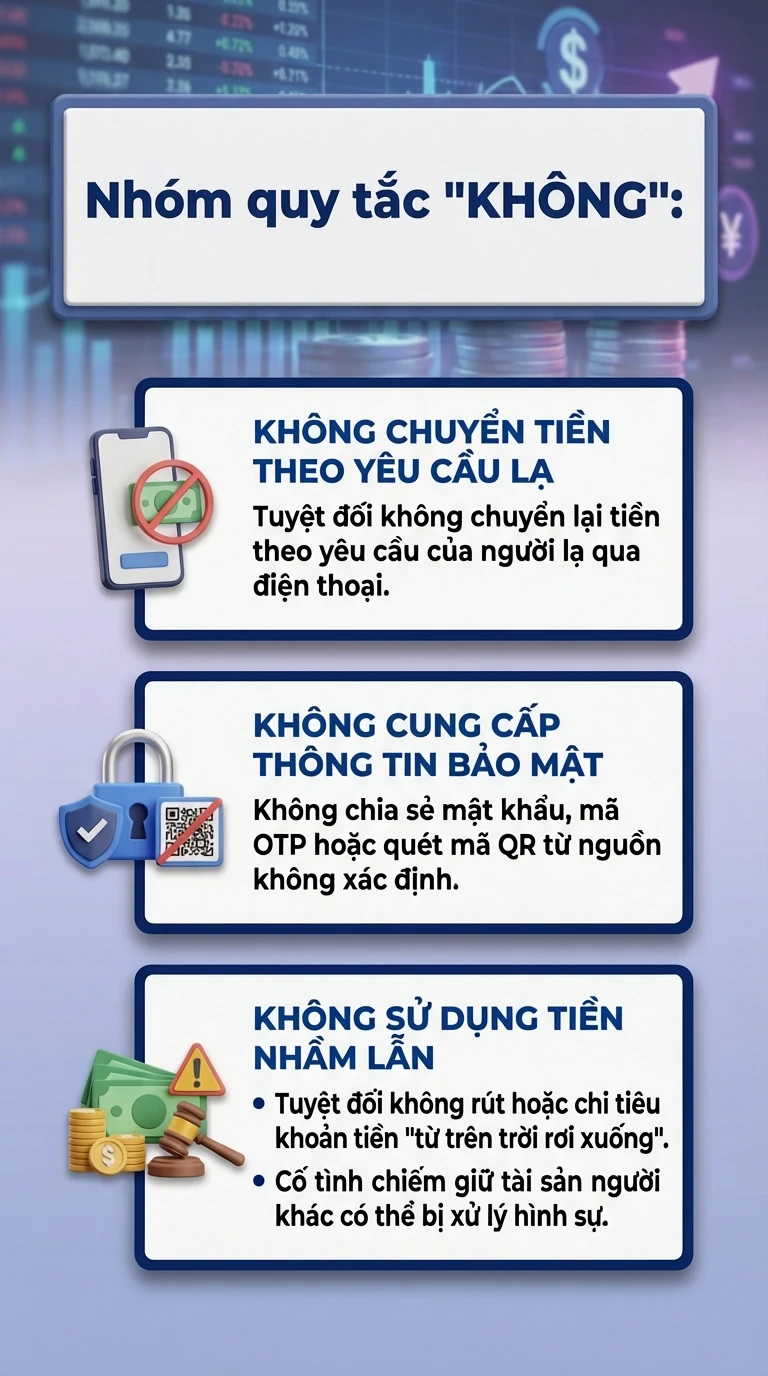 Ai có tài khoản ngân hàng chú ý: Gọi điện ngay cho hotline nếu được chuyển khoản loại tiền này