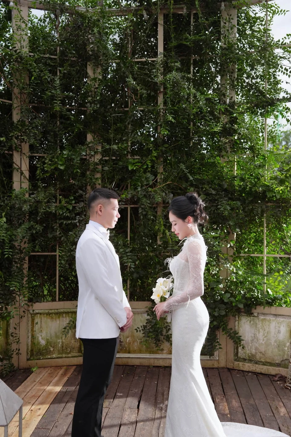 Ảnh chưa từng công bố của Quang Vinh và Mỹ Linh