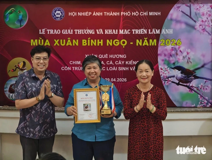 Ảnh pháo hoa góc lạ giúp Hoàng Bích Nhung đoạt giải nhất