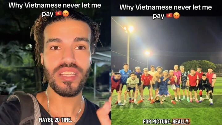 Anh Tây cảm động khoe đi đá bóng với người Việt 20 lần không phải chia tiền sân Anh Tây cảm động khoe đi đá bóng với người Việt 20 lần không phải chia tiền sân