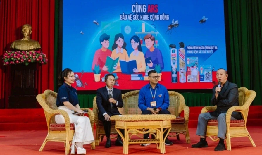 ARS lan tỏa ý thức phòng bệnh do côn trùng từ trường học đến cộng đồng ARS lan tỏa ý thức phòng bệnh do côn trùng từ trường học đến cộng đồng
