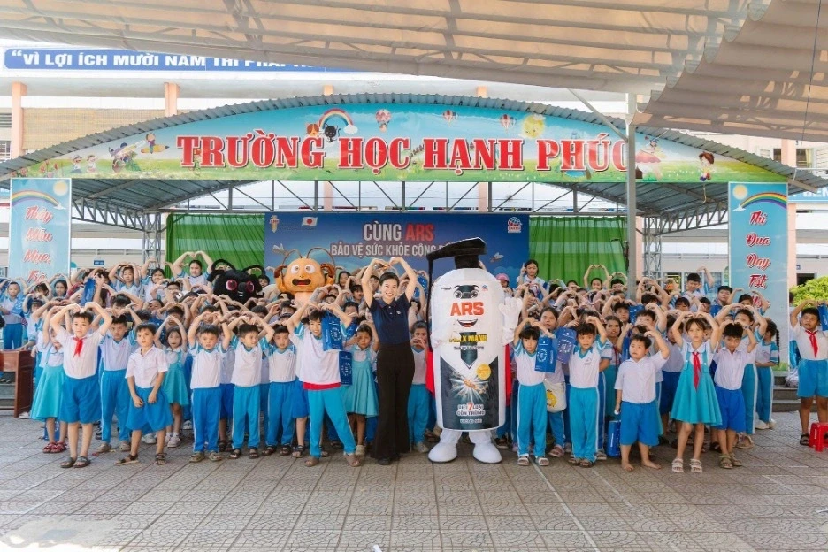 ARS lan tỏa ý thức phòng bệnh do côn trùng từ trường học đến cộng đồng ARS lan tỏa ý thức phòng bệnh do côn trùng từ trường học đến cộng đồng