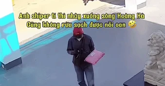 Bà hàng xóm khiến anh shipper tí thì "nhảy xuống sông Hoàng Hà cũng không rửa sạch được nỗi oan”