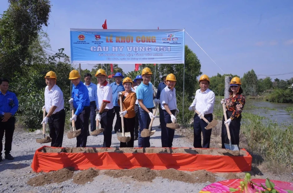'Bản đồ' cầu Hy Vọng mở rộng đến Tây Ninh, Vĩnh Long 'Bản đồ' cầu Hy Vọng mở rộng đến Tây Ninh, Vĩnh Long