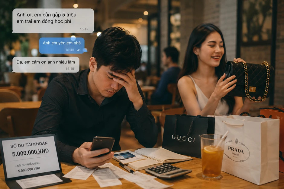 Bạn gái vay 5 triệu đóng học phí cho em, tối cùng ngày thanh niên nhận được clip có nội dung sốc Bạn gái vay 5 triệu đóng học phí cho em, tối cùng ngày thanh niên nhận được clip có nội dung sốc