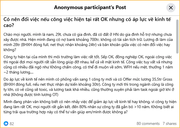 Băn khoăn của người lương 28 triệu, nợ 700 triệu Băn khoăn của người lương 28 triệu, nợ 700 triệu