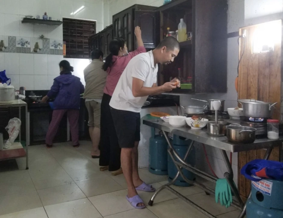 Bếp ăn 0 đồng dành cho bệnh nhi ung thư