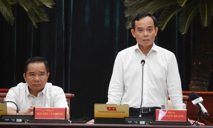 Bí thư Trần Lưu Quang: TP.HCM dồn toàn lực cho 3 mục tiêu lớn của năm 2026 Bí thư Trần Lưu Quang: TP.HCM dồn toàn lực cho 3 mục tiêu lớn của năm 2026