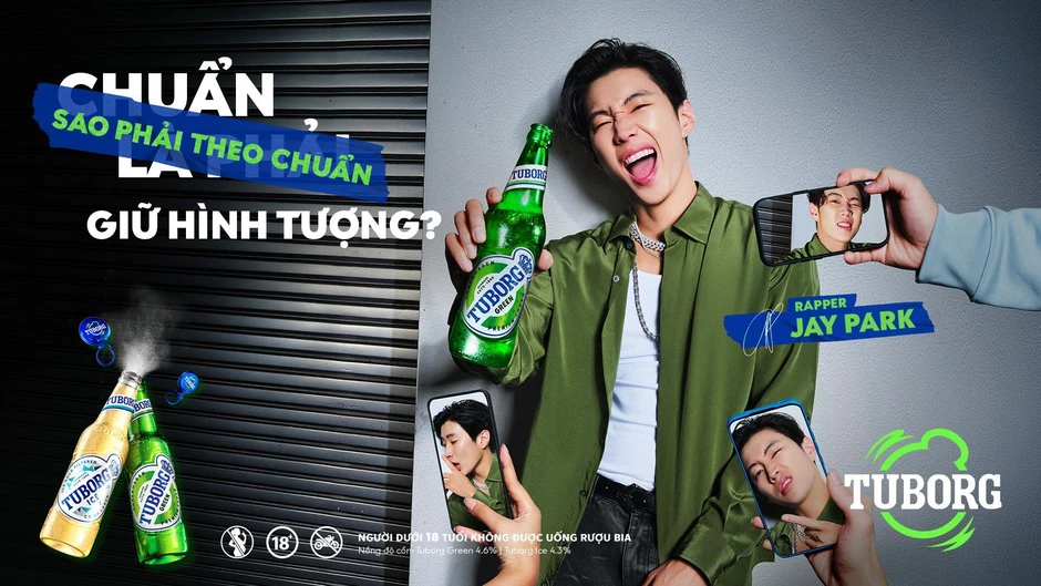 Bia Tuborg bắt tay cùng Jay Park sẵn sàng khuấy động mùa hè 2026 Bia Tuborg bắt tay cùng Jay Park sẵn sàng khuấy động mùa hè 2026