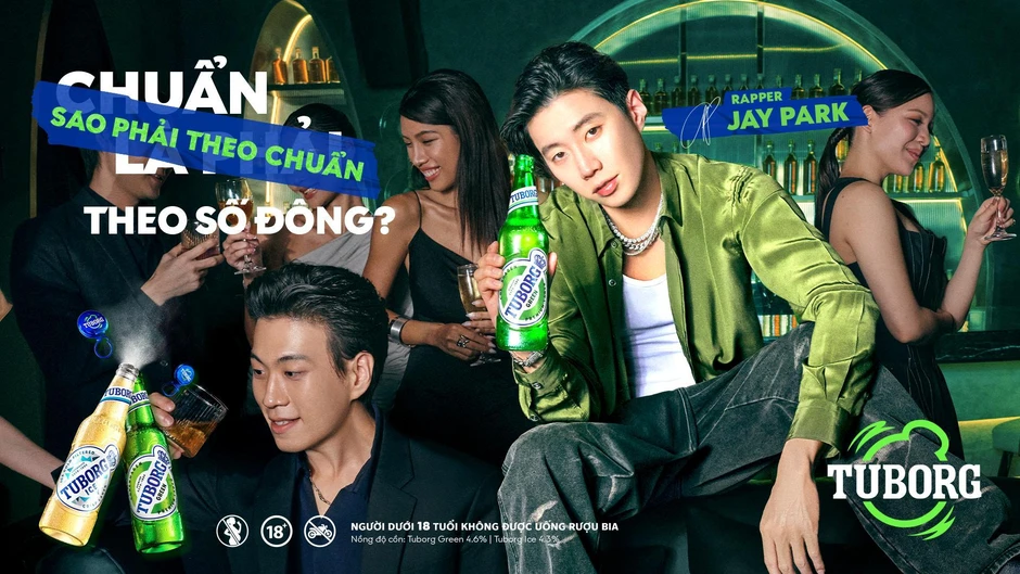 Bia Tuborg bắt tay cùng Jay Park sẵn sàng khuấy động mùa hè 2026 Bia Tuborg bắt tay cùng Jay Park sẵn sàng khuấy động mùa hè 2026