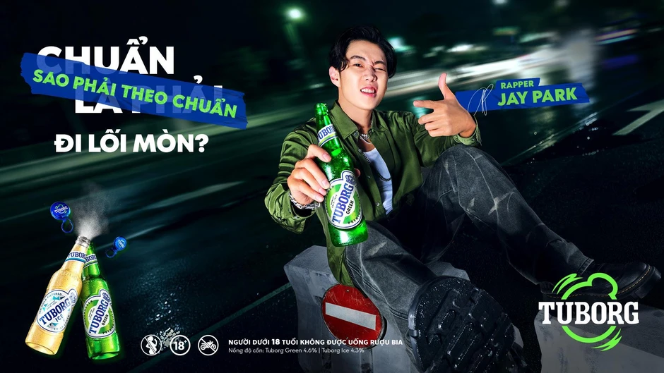 Bia Tuborg bắt tay cùng Jay Park sẵn sàng khuấy động mùa hè 2026 Bia Tuborg bắt tay cùng Jay Park sẵn sàng khuấy động mùa hè 2026