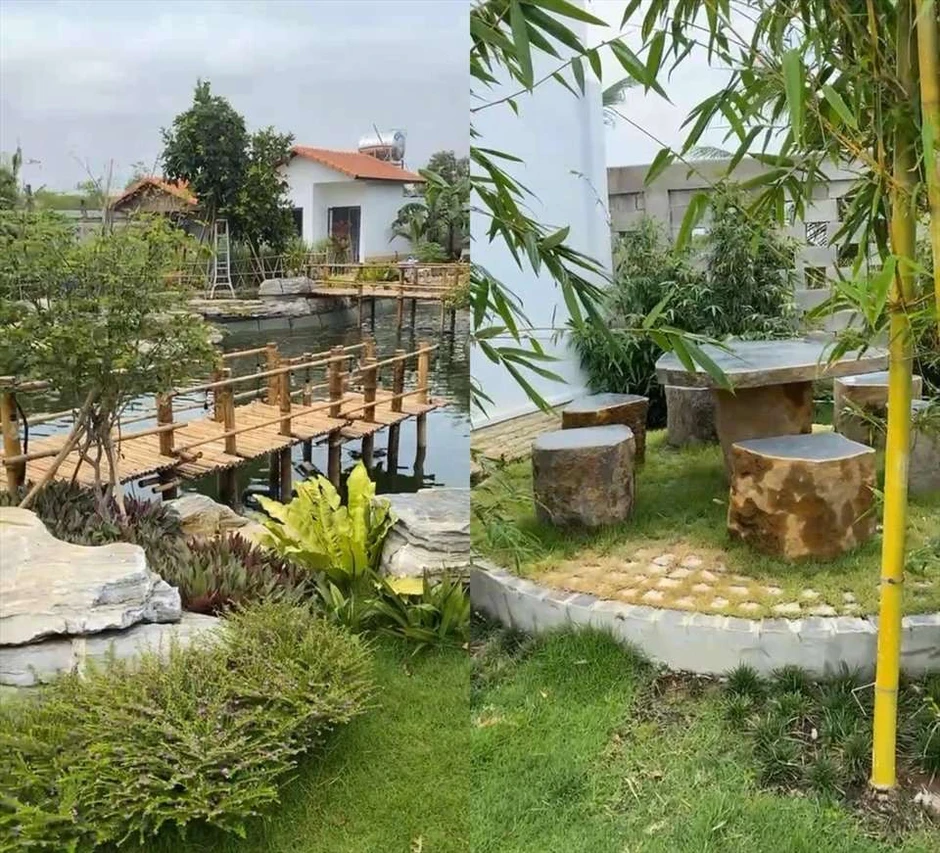Biệt thự nhà vườn 70 tỷ rộng nghìn m2 của Trường Giang - Nhã Phương