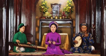 Biểu diễn ca Huế ở nơi từng gắn với một vị quan thanh liêm triều Nguyễn