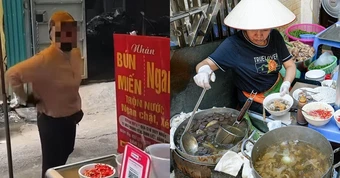 Bún ngan Nhàn gặp chuyện