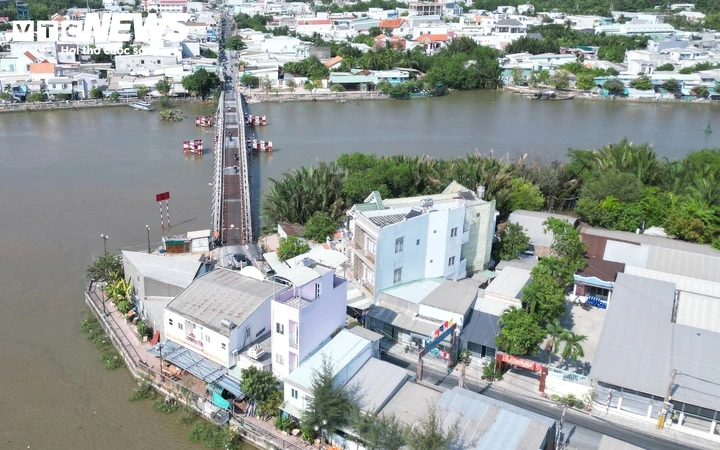 Cận cảnh cầu Rạch Dơi hơn 50 năm tuổi nối TP.HCM - Tây Ninh sắp được xây mới
