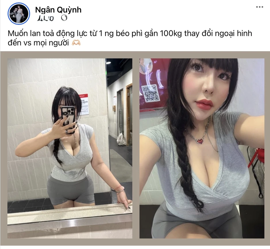 Cận cảnh vóc dáng của nữ gymer sở hữu hai số đo trên 1 mét Cận cảnh vóc dáng của nữ gymer sở hữu hai số đo trên 1 mét