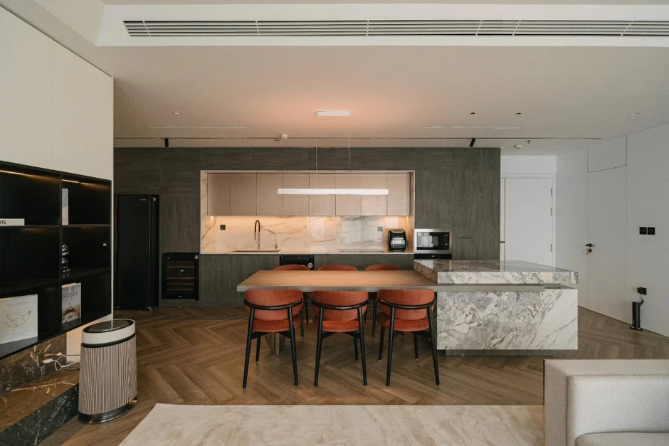 Căn hộ 120m2 ở Hà Nội của Hoàng Đức Căn hộ 120m2 ở Hà Nội của Hoàng Đức