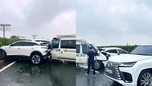 Cần nghiêm trị tài xế xe Lexus chèn ép, dừng đột ngột trên cao tốc
