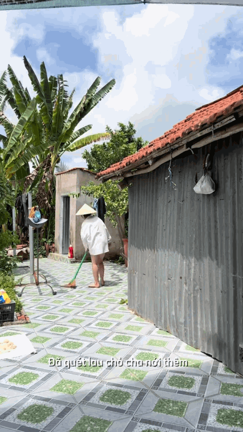 Căn nhà miền Tây khiến cõi mạng chóng mặt, quét dọn cả buổi vẫn chưa xong