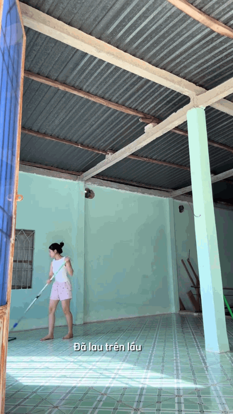 Căn nhà miền Tây khiến cõi mạng chóng mặt, quét dọn cả buổi vẫn chưa xong