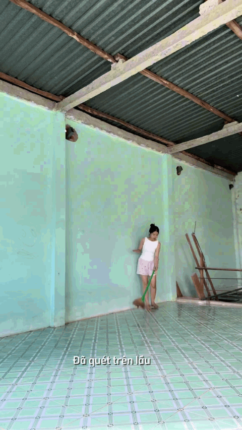 Căn nhà miền Tây khiến cõi mạng chóng mặt, quét dọn cả buổi vẫn chưa xong