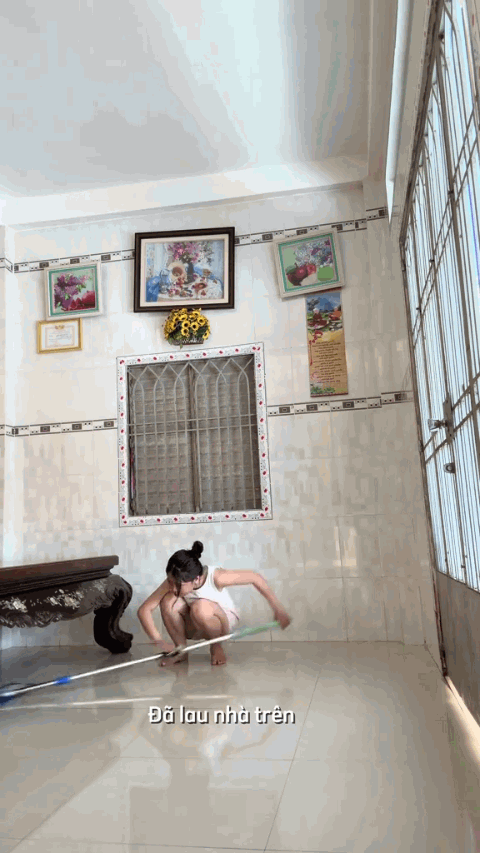 Căn nhà miền Tây khiến cõi mạng chóng mặt, quét dọn cả buổi vẫn chưa xong