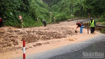 Cảnh báo lũ quét, sạt lở đất do mưa lớn tại Lai Châu