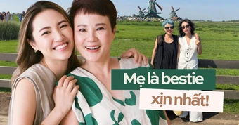 Cặp mẹ con Hà Nội “xịn hết phần thiên hạ”: Lên đồ cool, rủ nhau chơi pickleball, du lịch cả tháng mới về
