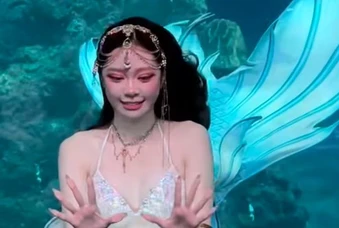 Chỉ 1 giây "lên hình", nàng tiên cá này khiến CDM phải ngây ngất với nhan sắc như bước ra từ truyện cổ tích
