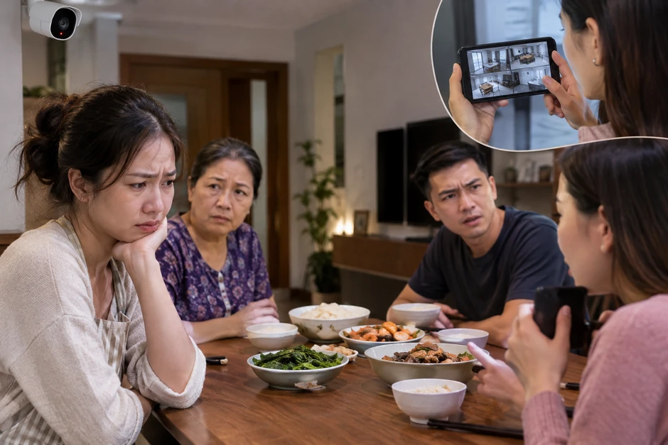 Cho em dâu mật khẩu camera để tiện trông con, không ngờ cuộc sống gia đình tôi bị đảo lộn Cho em dâu mật khẩu camera để tiện trông con, không ngờ cuộc sống gia đình tôi bị đảo lộn