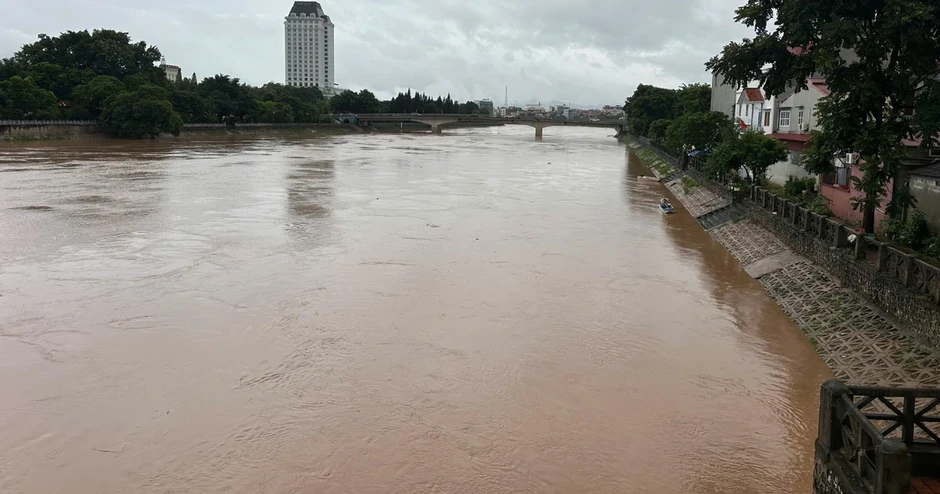 Chủ động ứng phó lũ trên các sông khu vực Đông Bắc Bộ