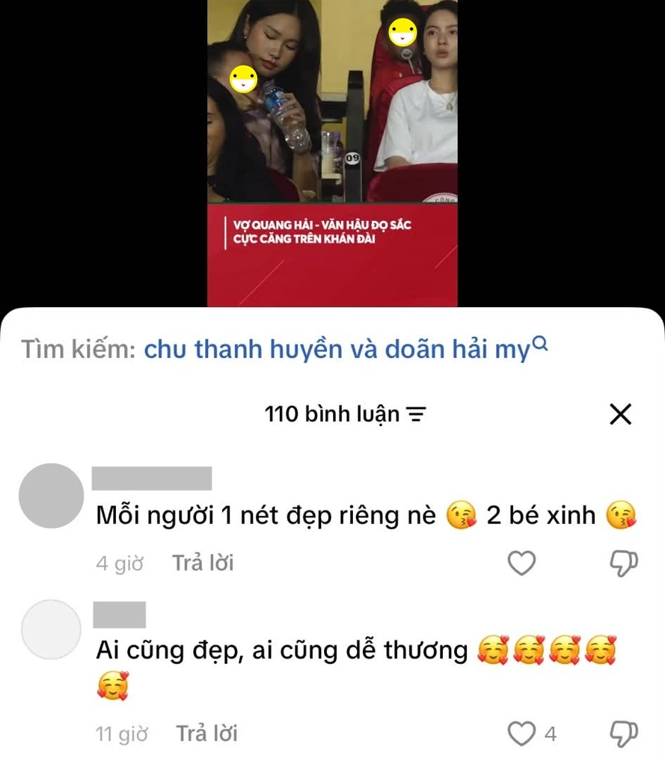 Chu Thanh Huyền nắm tay Quang Hải cười hạnh phúc, cảnh Doãn Hải My 1 mình lập tức lên hot search Chu Thanh Huyền nắm tay Quang Hải cười hạnh phúc, cảnh Doãn Hải My 1 mình lập tức lên hot search