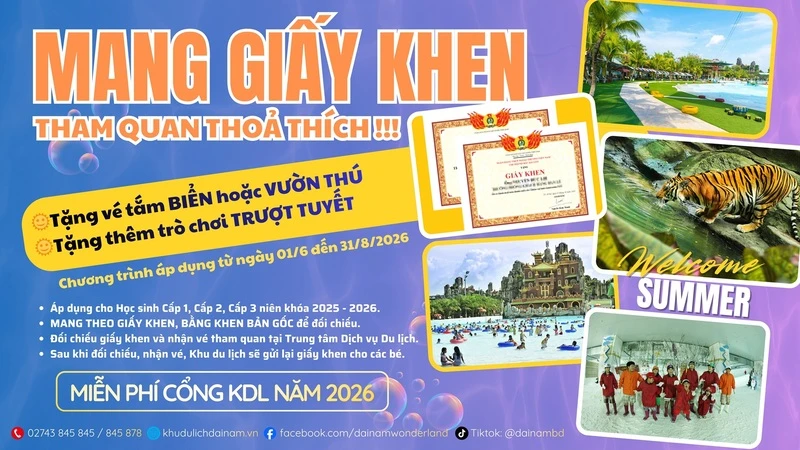 Chưa đầy 80 ngày nữa, khu du lịch 6.000 tỷ của vợ chồng bà Nguyễn Phương Hằng dừng một chính sách áp dụng suốt cả năm Chưa đầy 80 ngày nữa, khu du lịch 6.000 tỷ của vợ chồng bà Nguyễn Phương Hằng dừng một chính sách áp dụng suốt cả năm