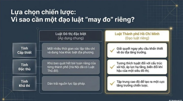 Chuyên gia hiến kế để TP.HCM xây dựng Luật Đô thị đặc biệt Chuyên gia hiến kế để TP.HCM xây dựng Luật Đô thị đặc biệt