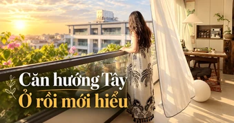 Chuyển từ căn hộ giữa sang căn góc 128 m² và cái giá phải trả