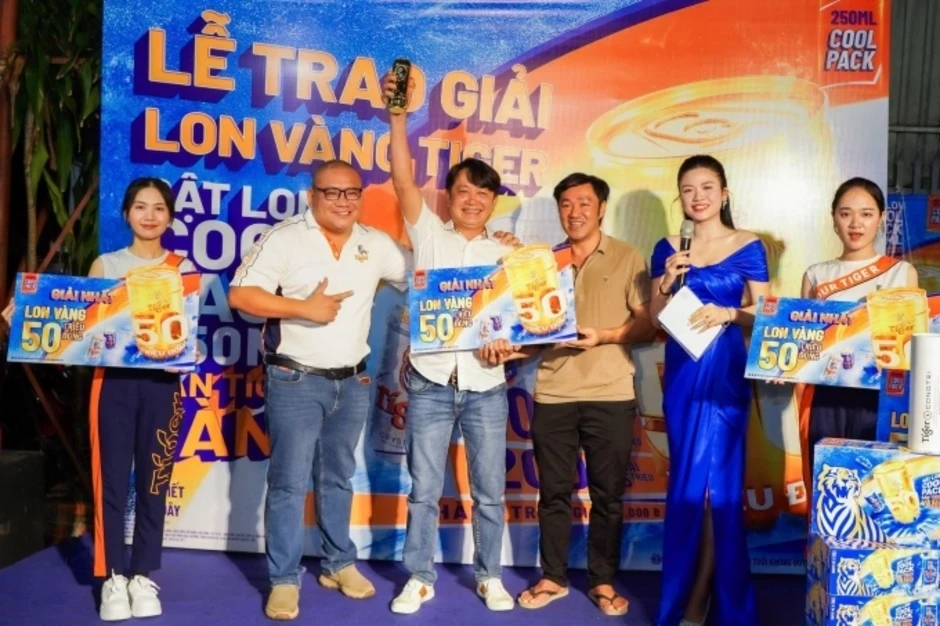 Cơ hội trúng hàng triệu giải thưởng khi 'bật nắp' Tiger Crystal Coolpack Cơ hội trúng hàng triệu giải thưởng khi 'bật nắp' Tiger Crystal Coolpack