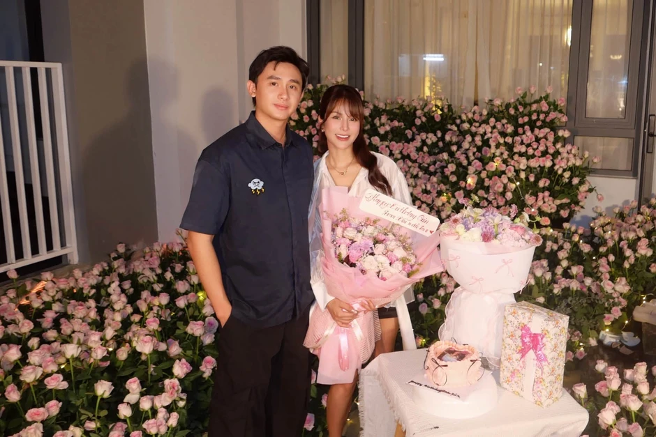 Cơm nhà của Diệp Lâm Anh và tình trẻ Phạm Kiên
